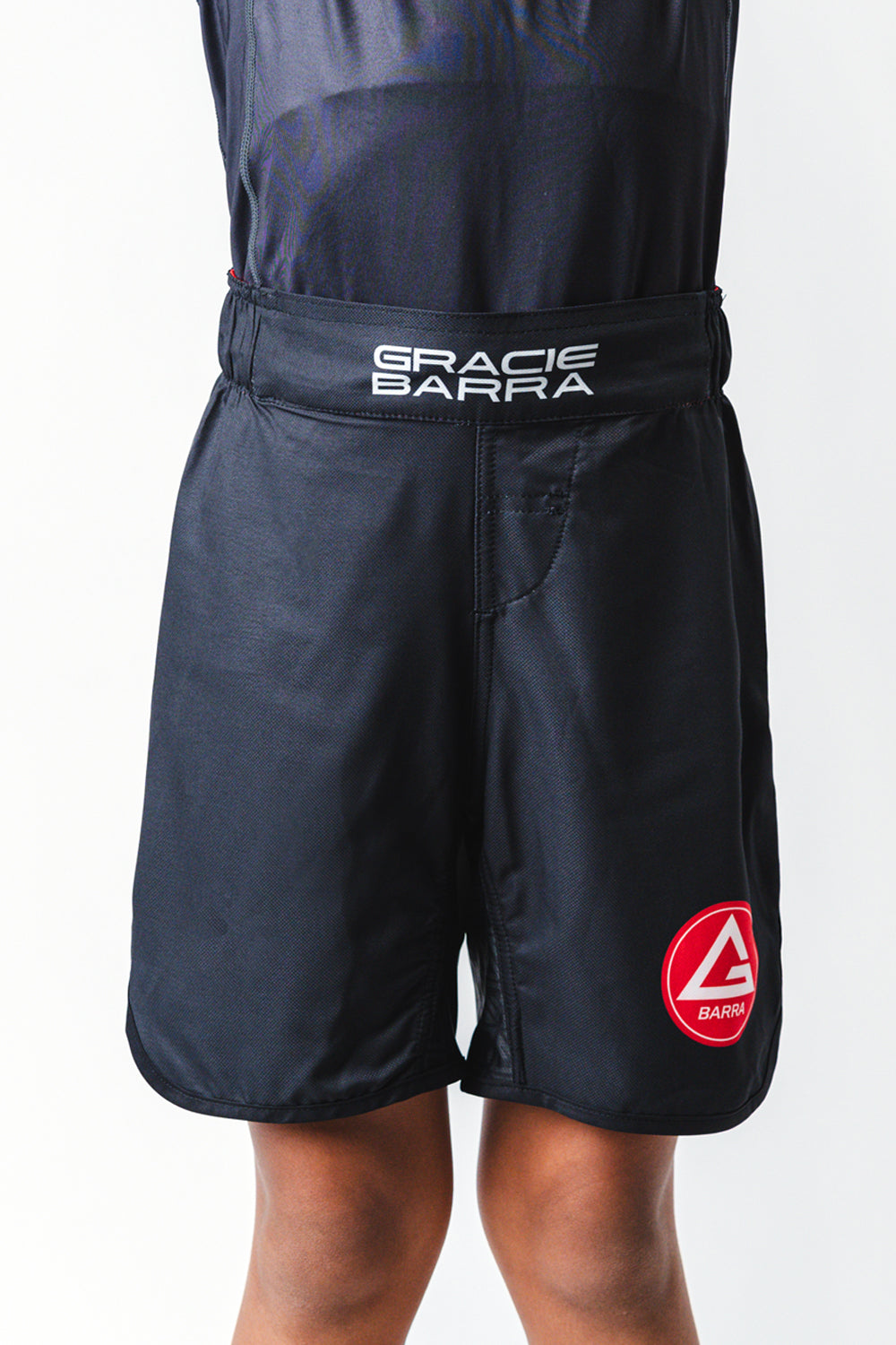 Bermuda Infantil No Gi sem Velcro GB Essentials - Preto