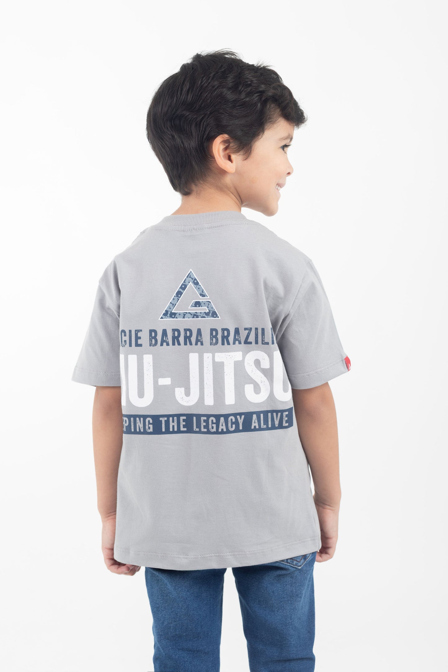 Camiseta Legacy Shadow Infantil - Cinza