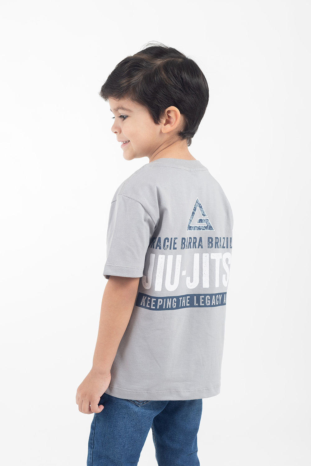 Camiseta Legacy Shadow Infantil - Cinza