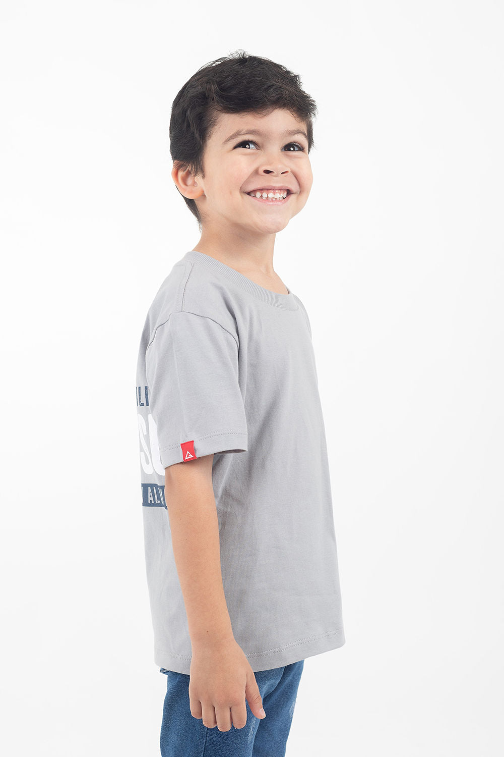 Camiseta Legacy Shadow Infantil - Cinza