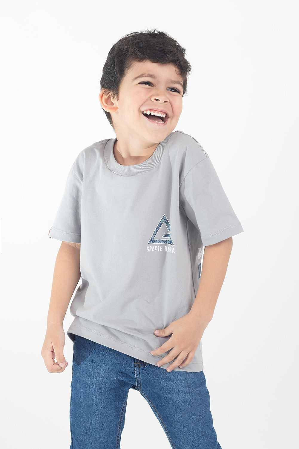 Camiseta Legacy Shadow Infantil - Cinza