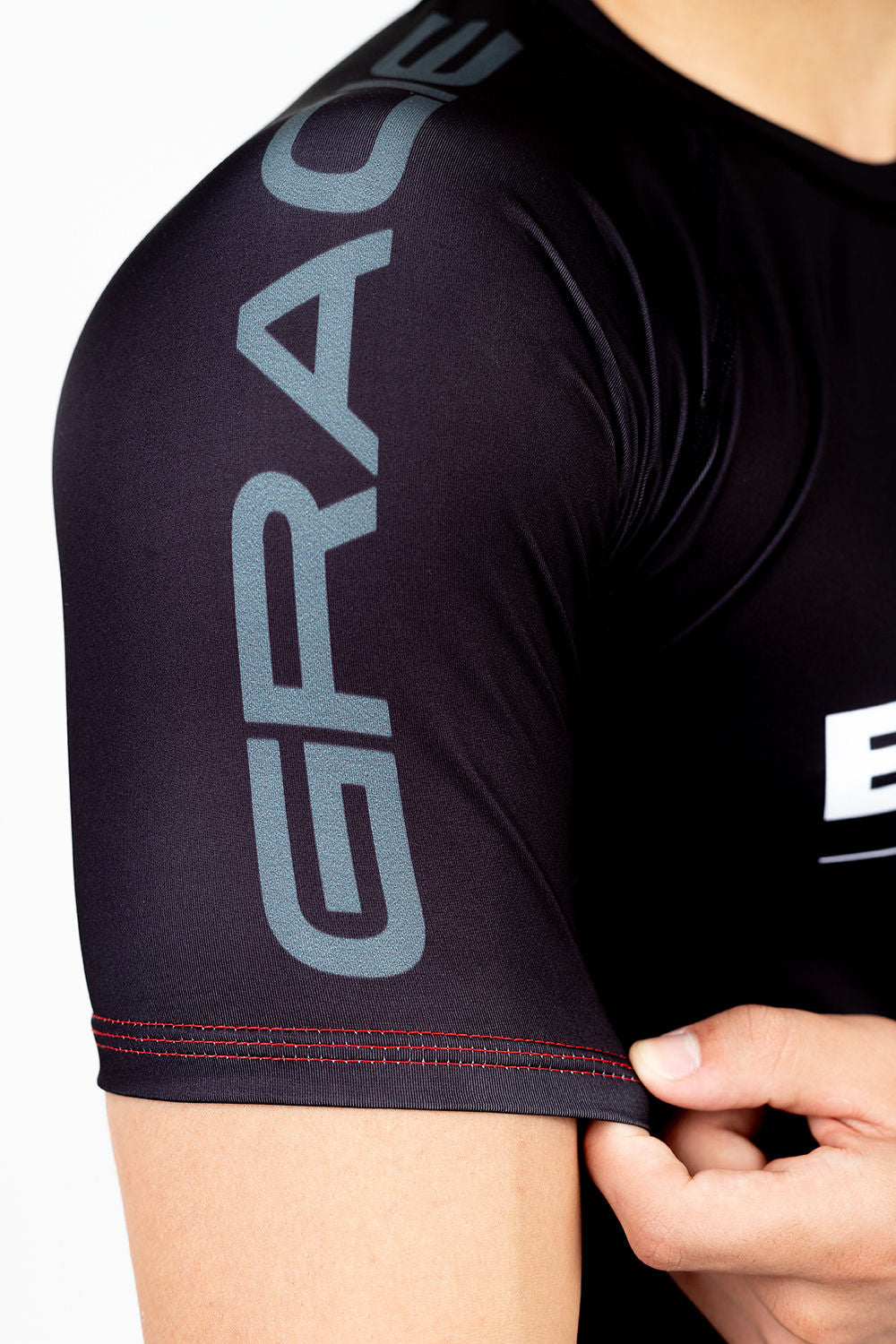 Rashguard Ranqueada GB Essentials- Preta