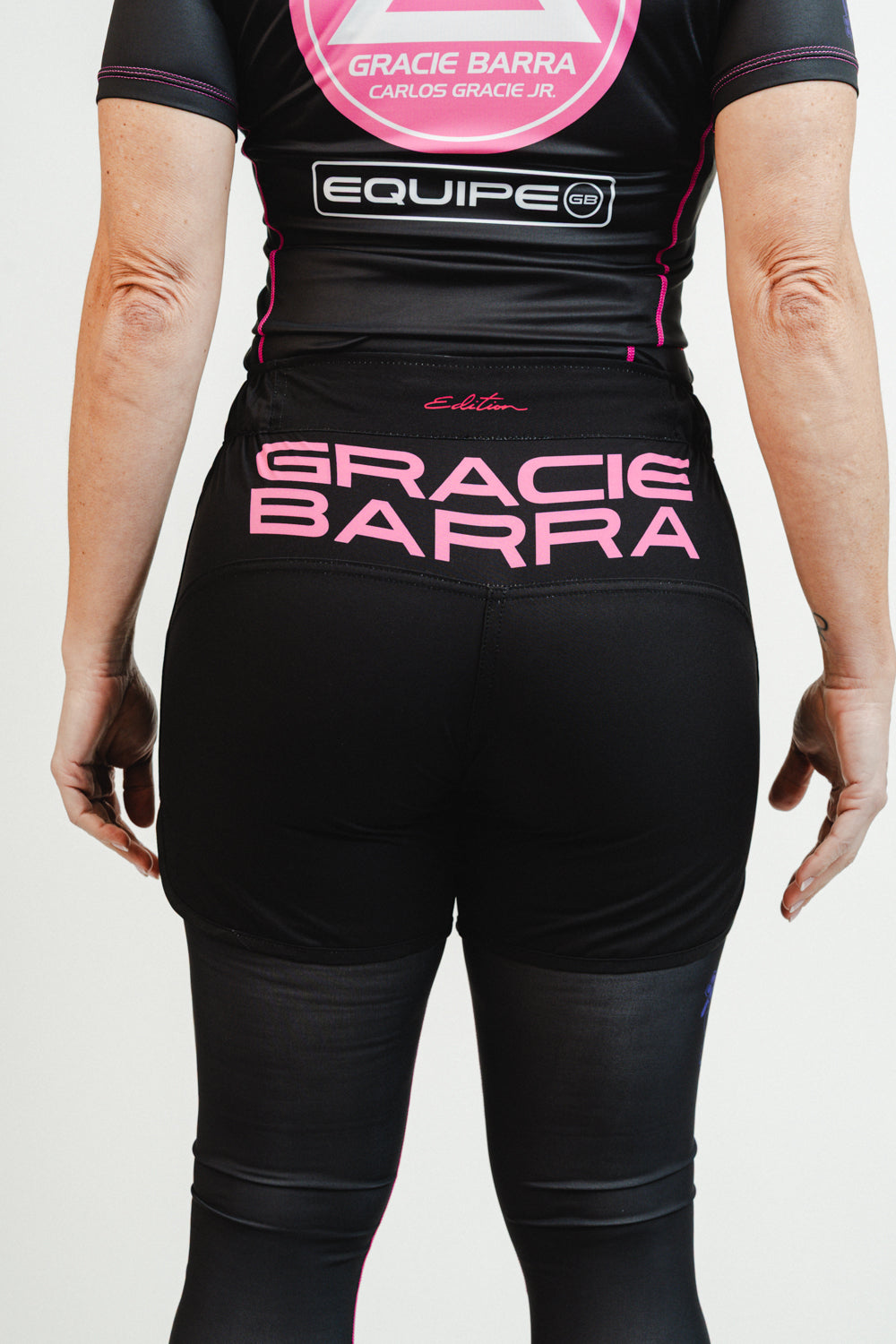 Short Feminino No Gi GB Sakura - Preto