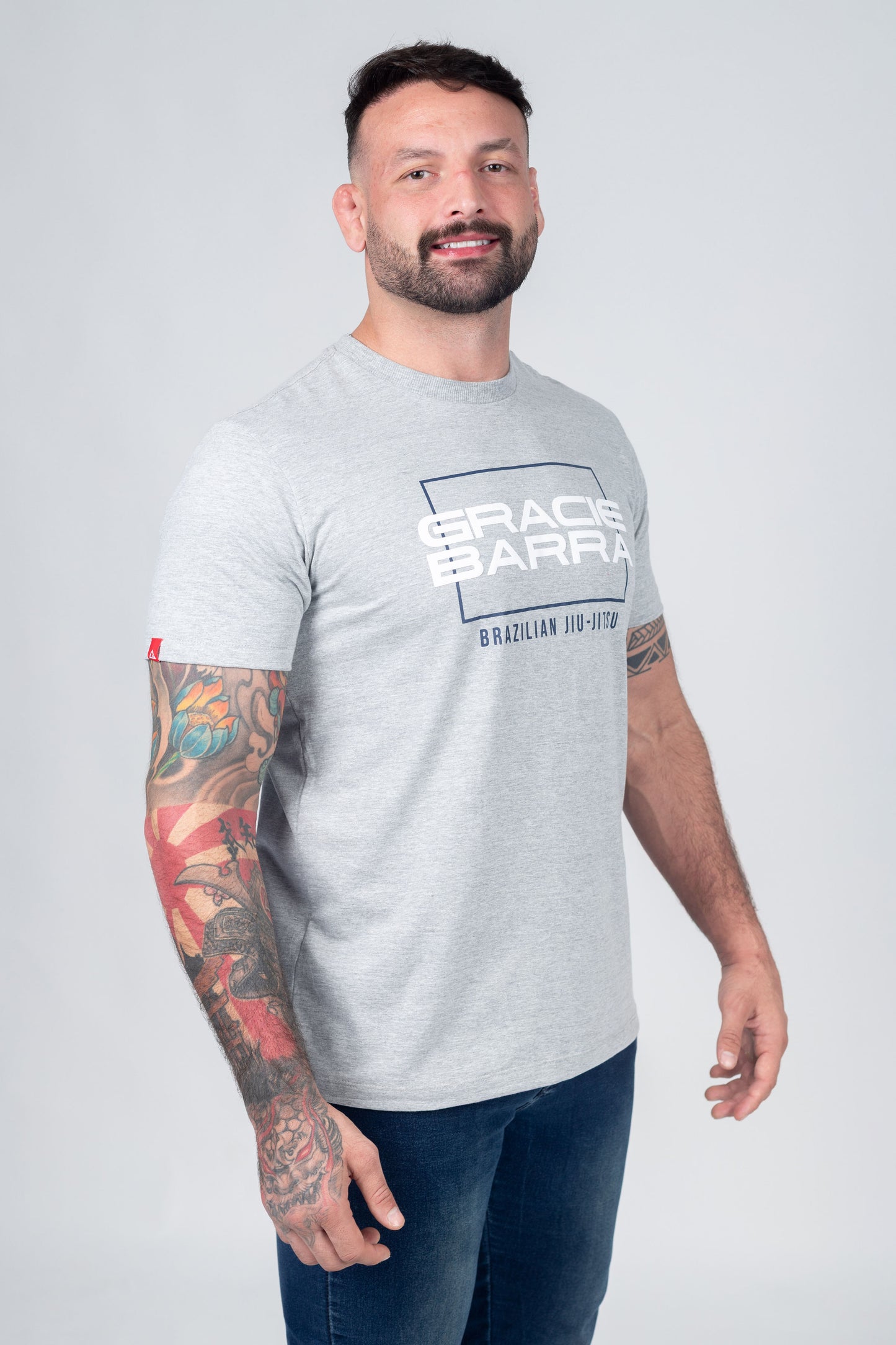Camiseta GB Stacked - Cinza