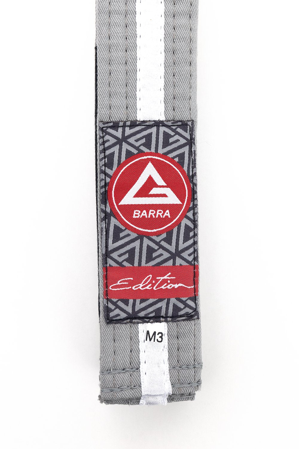 Faixa GB Edition Infantil V2 - Cinza e Branca