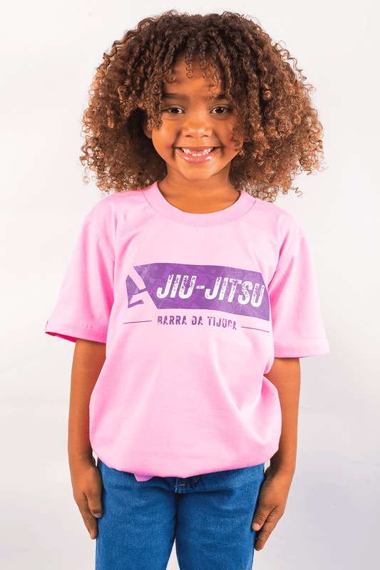 Camiseta Barra da Tijuca Infantil - Rosa