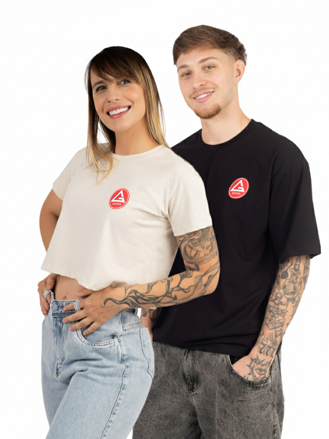 Cropped Red Shield Elite - Cinza