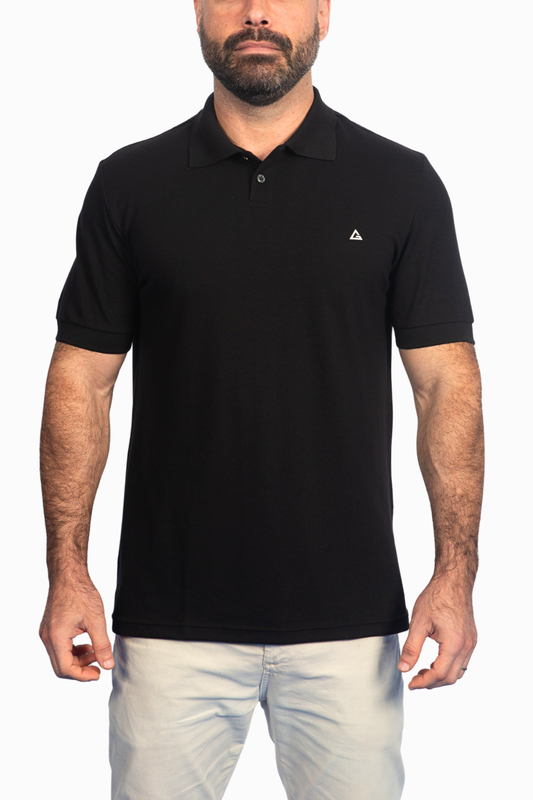 Polo Pima Piquet - Preta