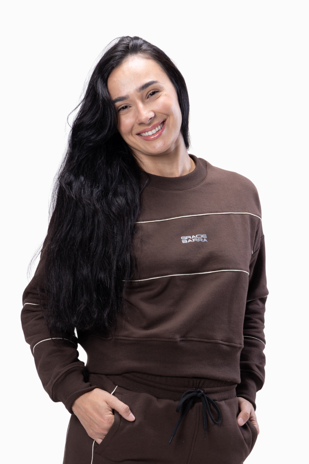 Casaco Feminino Stacked - Marrom