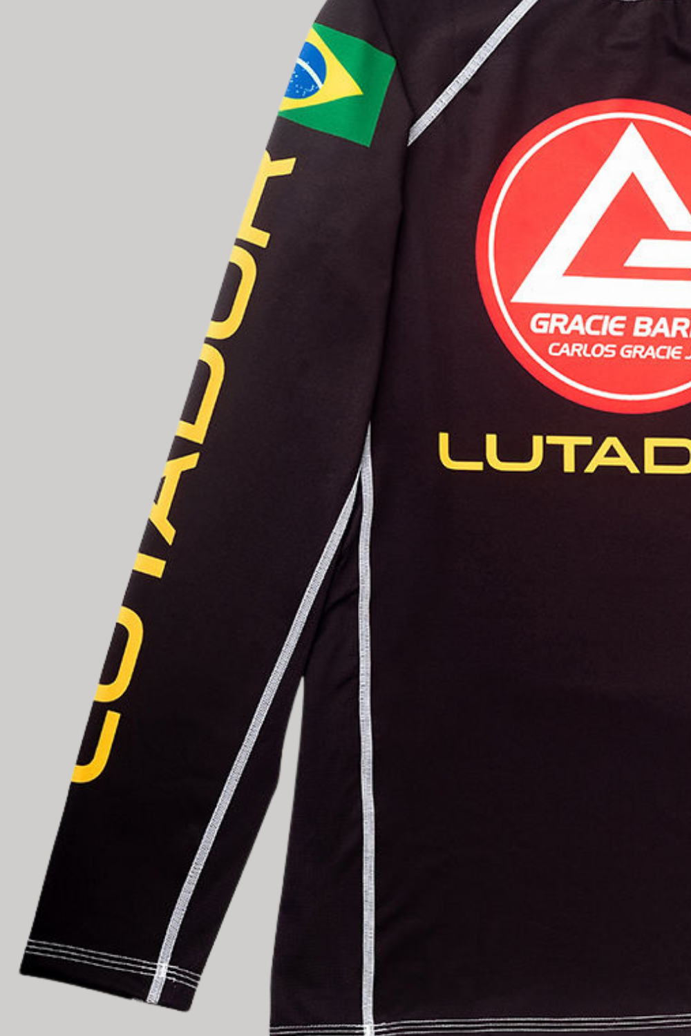 Rashguard Ranqueada M/L Lutador - Preta