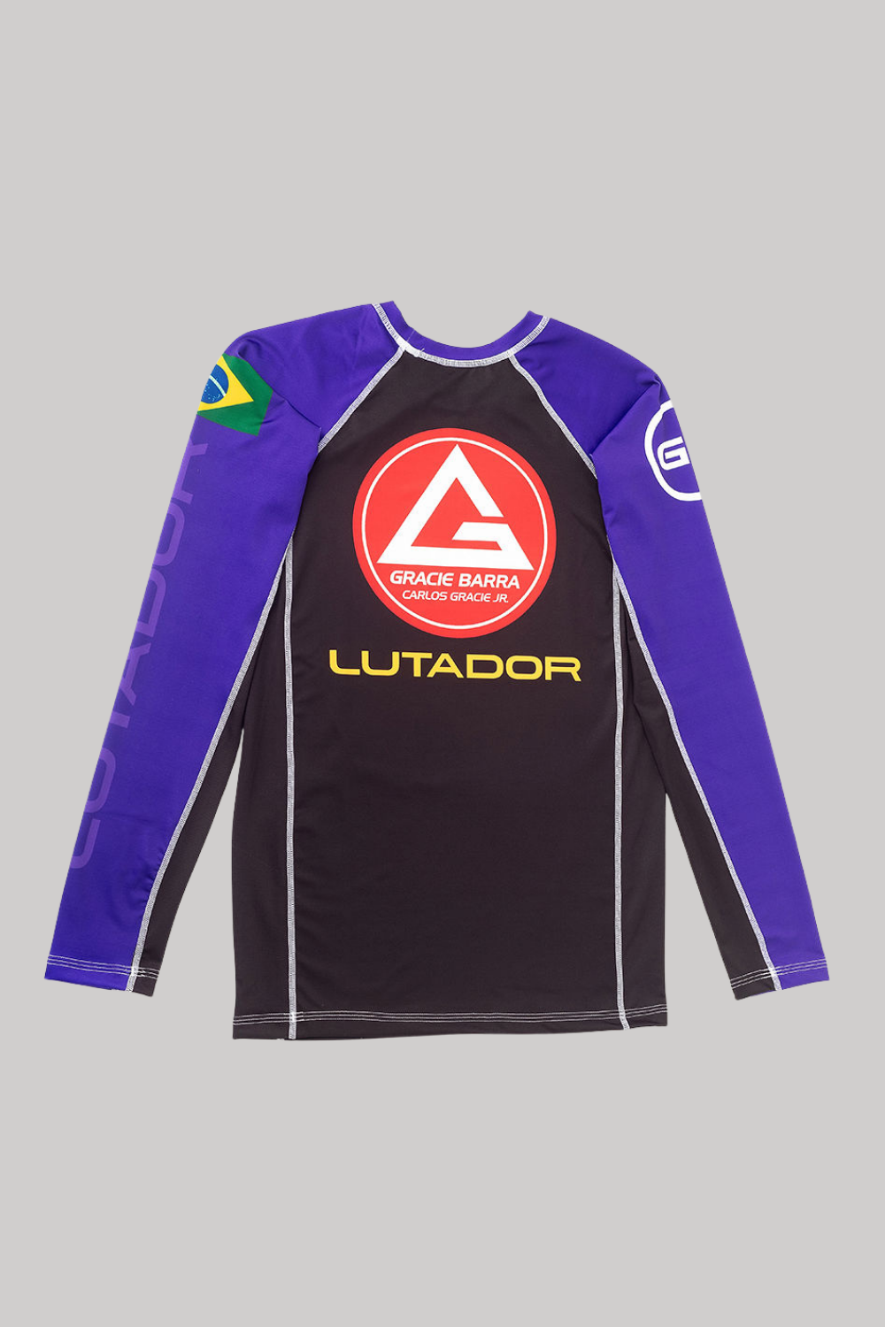 Rashguard Ranqueada M/L Lutador - Roxa
