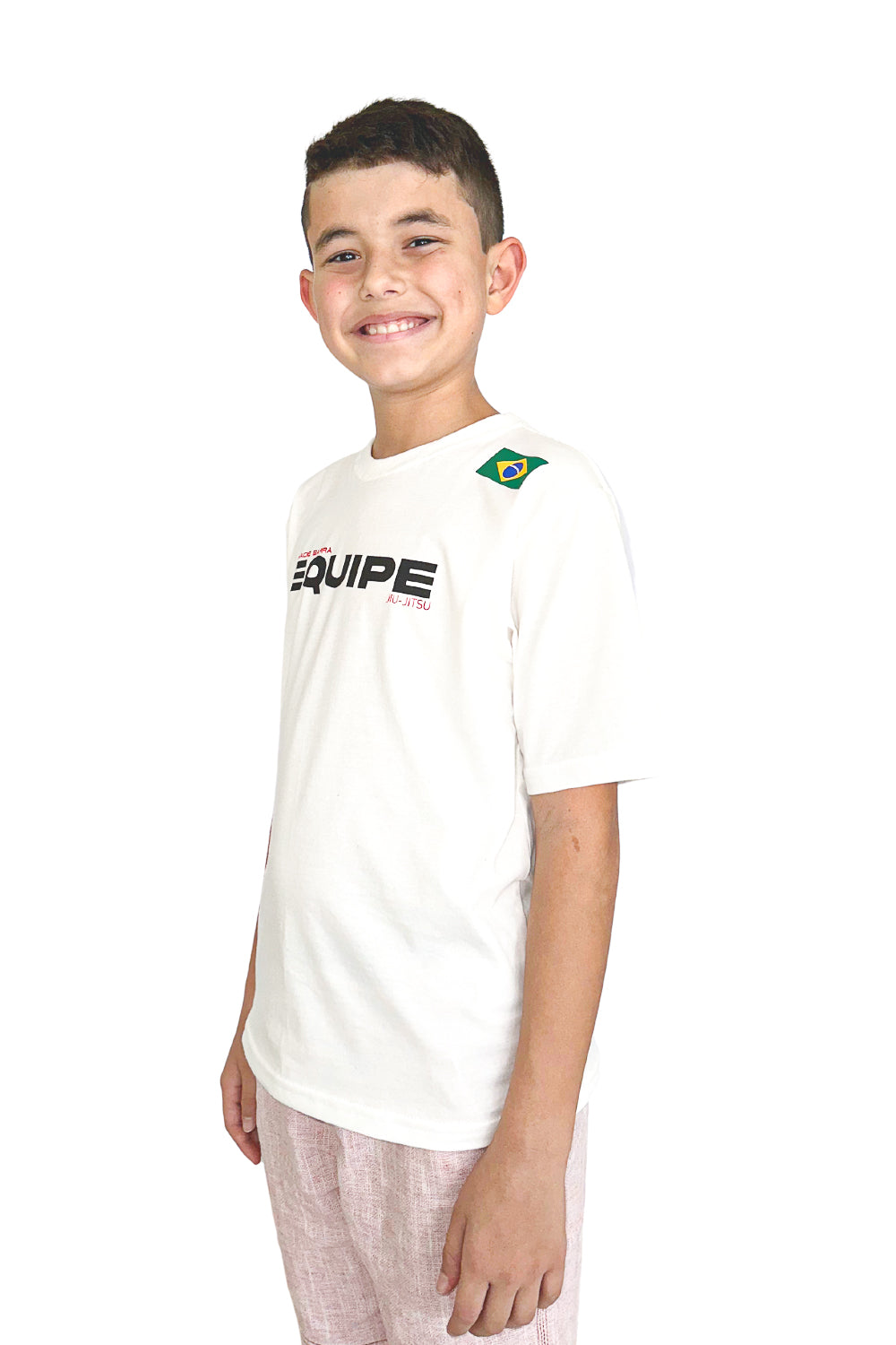 Camiseta Equipe Infantil - Branca