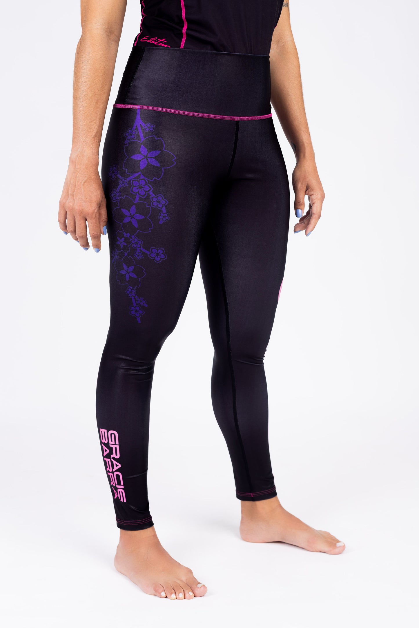 Calça de Compressão Feminina Sakura - Preta