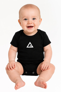 Body Bebê Tech Flow - Preto