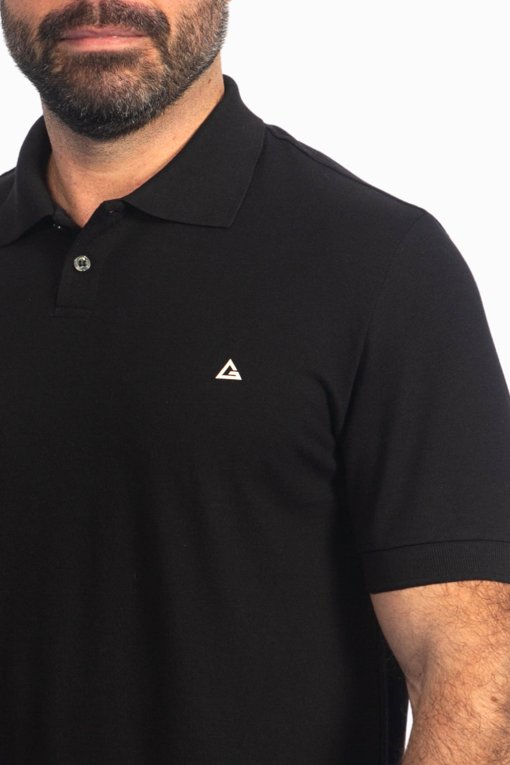 Polo Pima Piquet - Preta