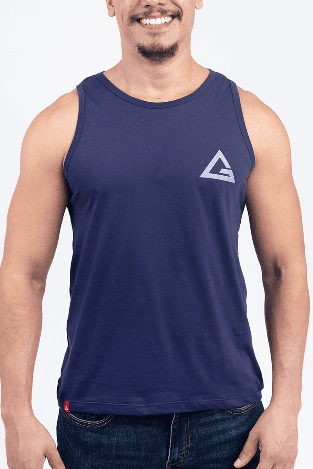 Regata Masculina Arte Suave - Azul Marinho