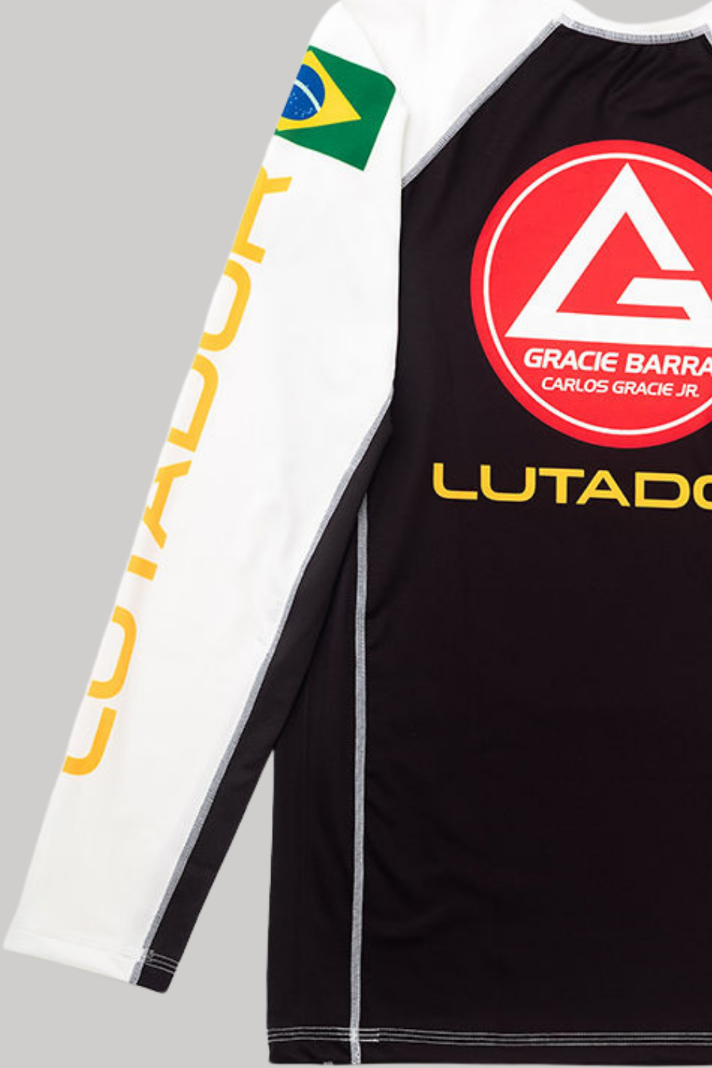 Rashguard Ranqueada M/L Lutador - Branca