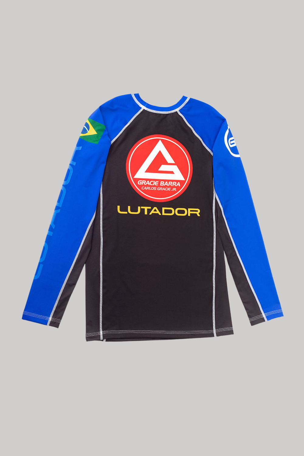 Rashguard Ranqueada M/L Lutador - Azul