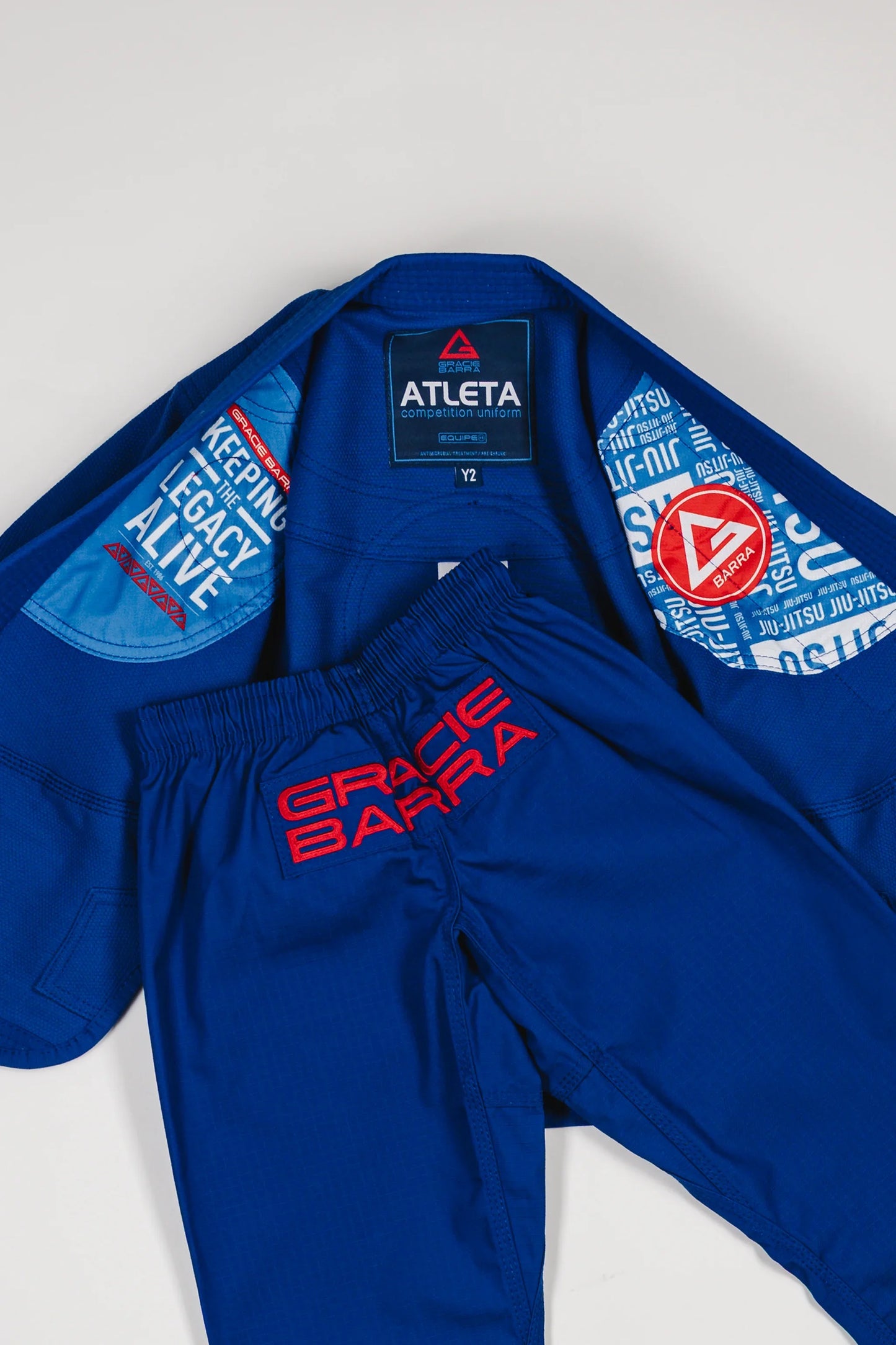 Kimono AtletaGB V4 Infantil - Azul