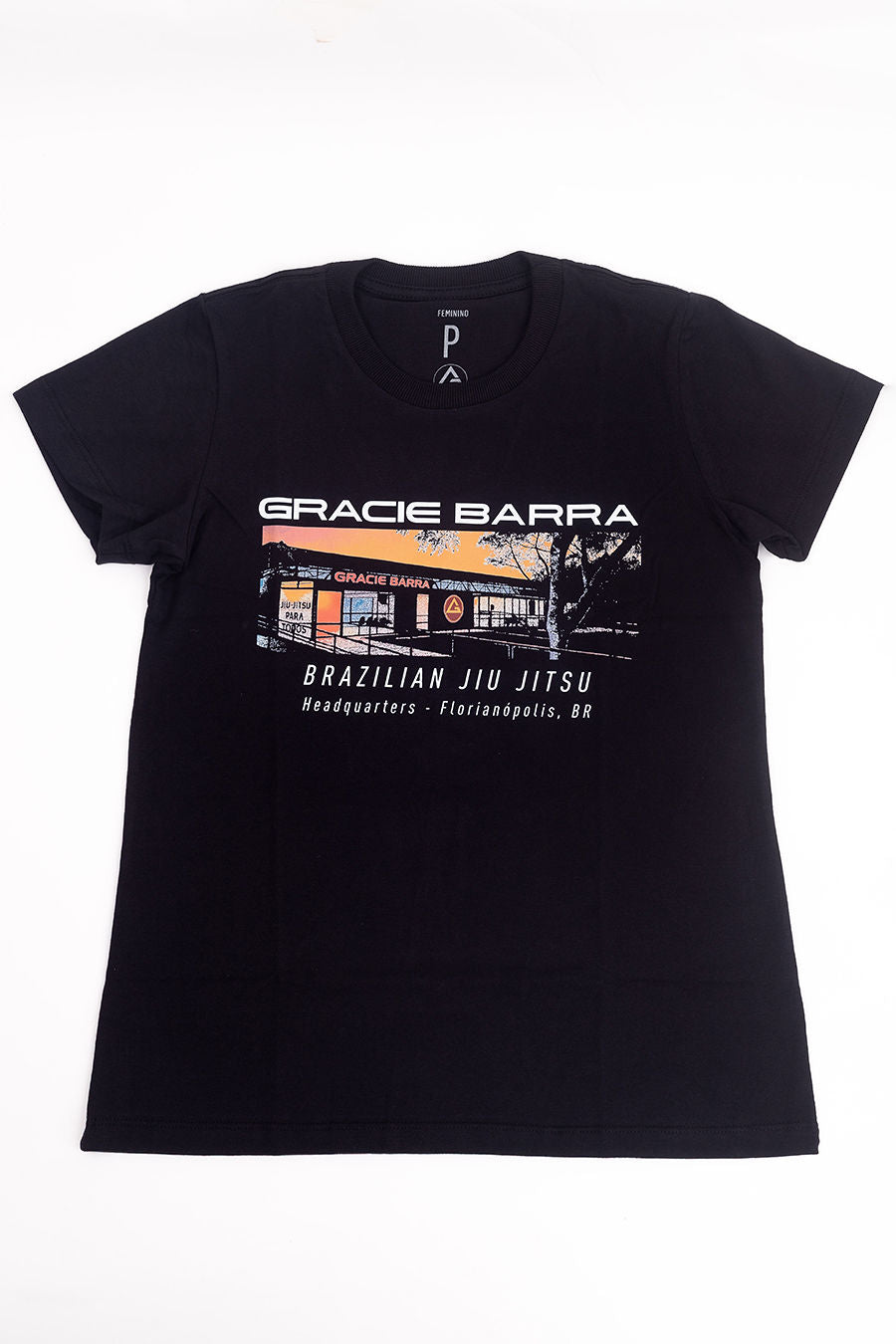 Camiseta GB Headquarters Florianópolis Feminina - Preta