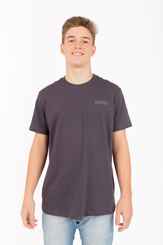 Camiseta Emblem - Cinza Escuro