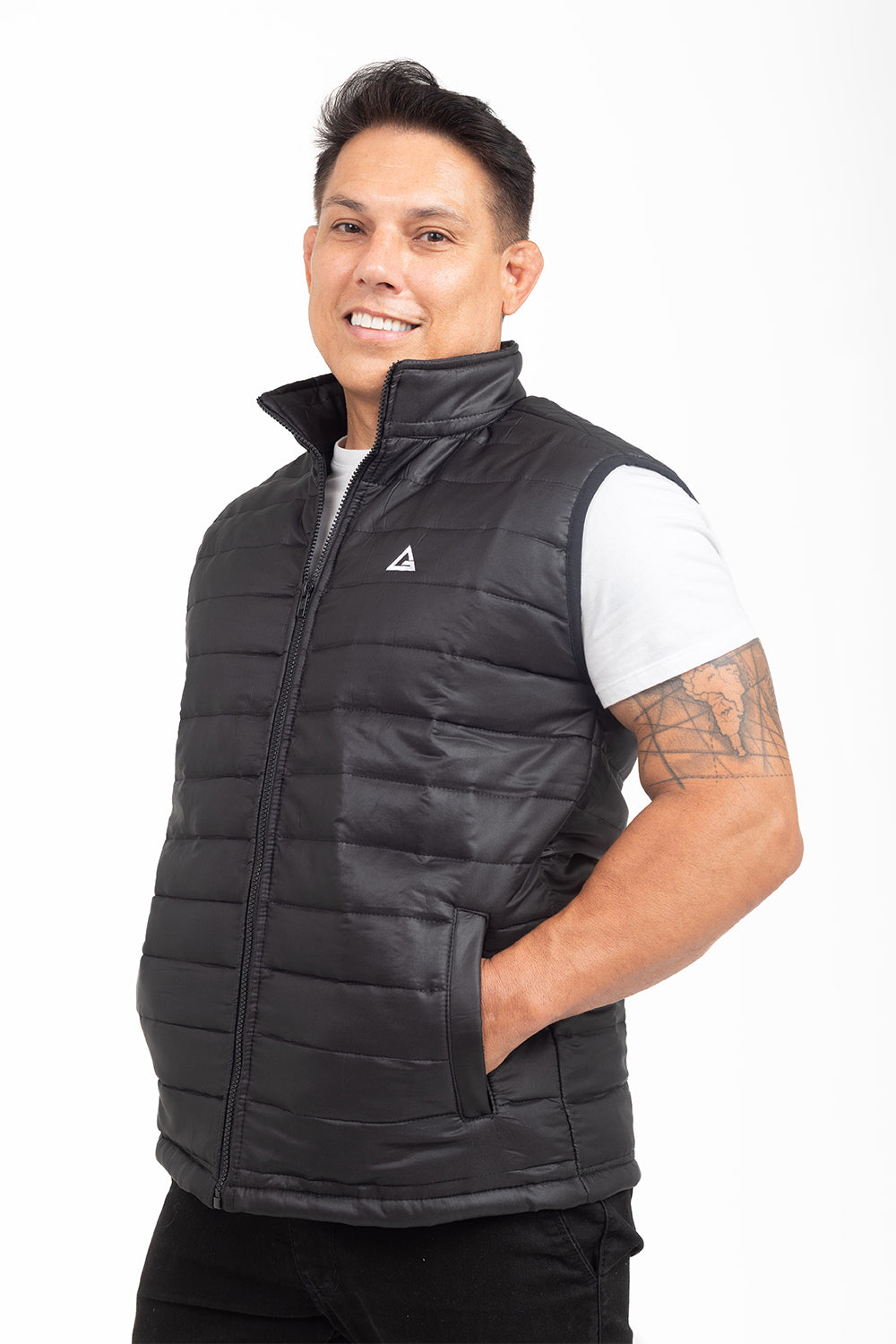 Colete Puffer Tech Flow - Preto