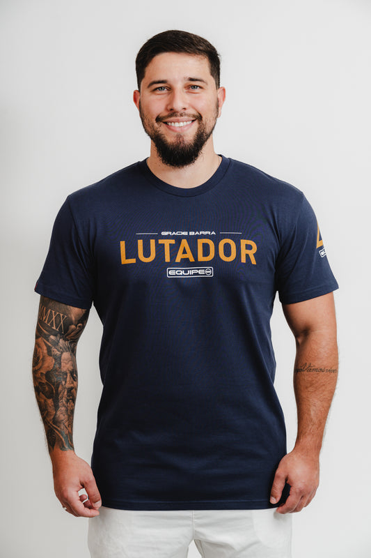 Camiseta GB Lutador - Azul Marinho
