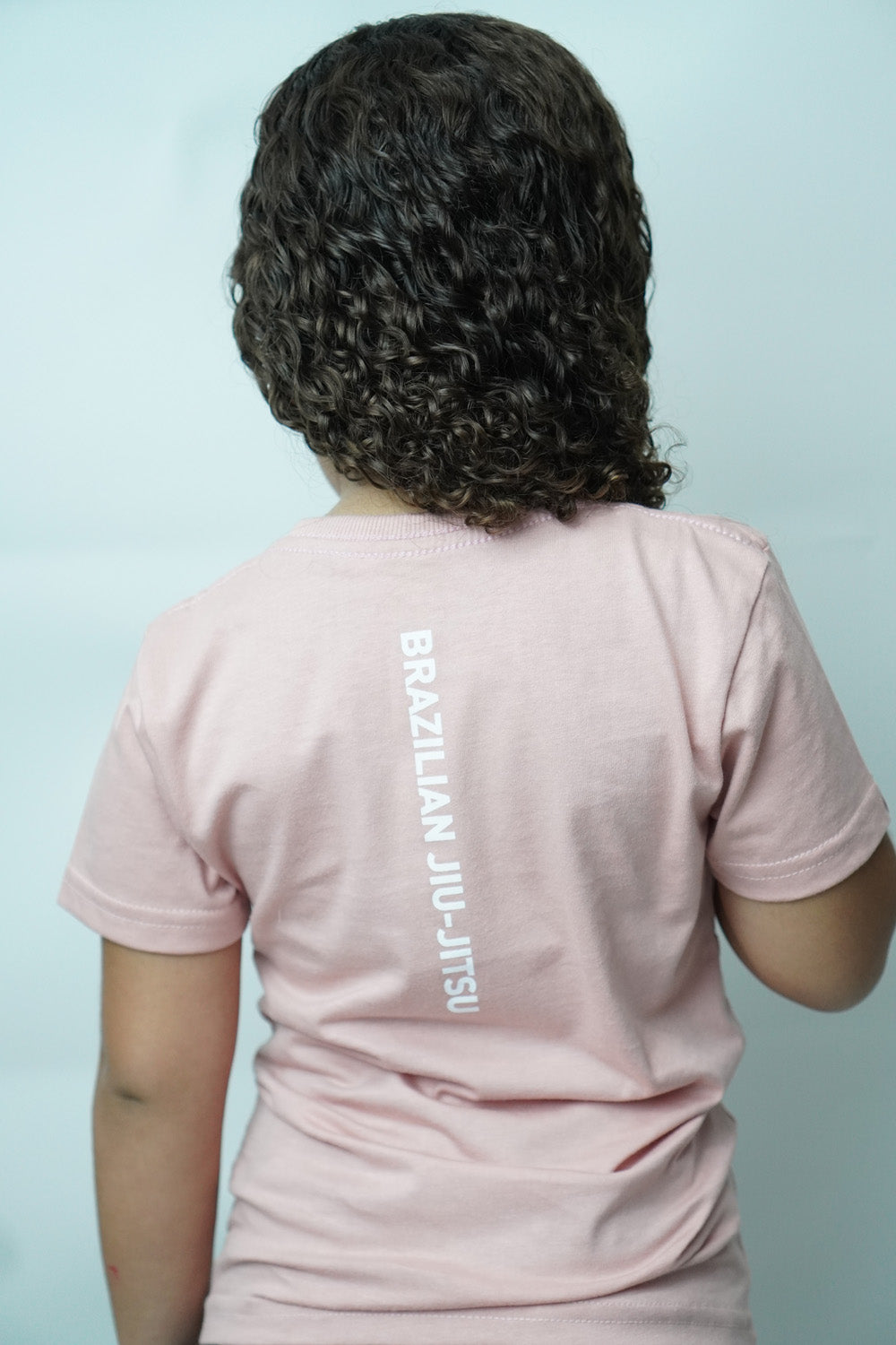 Camiseta Infantil Red Shield BJJ- Rosa