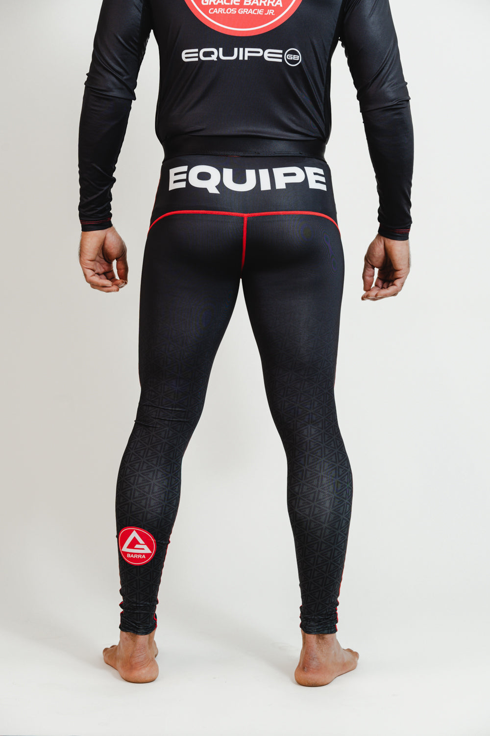 Calça de Compressão Equipe Combat Masculina - Preta