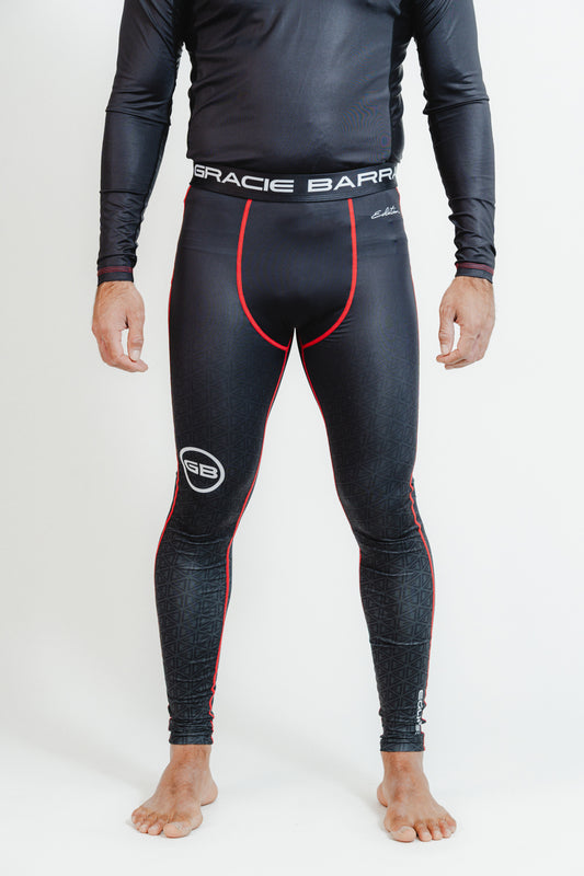 Calça de Compressão Equipe Combat Masculina - Preta