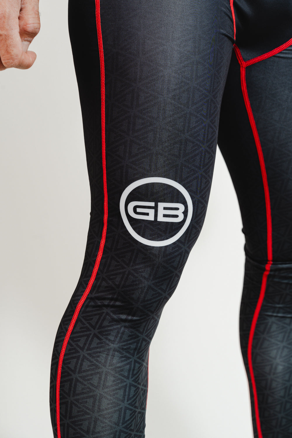 Calça de Compressão Equipe Combat Masculina - Preta