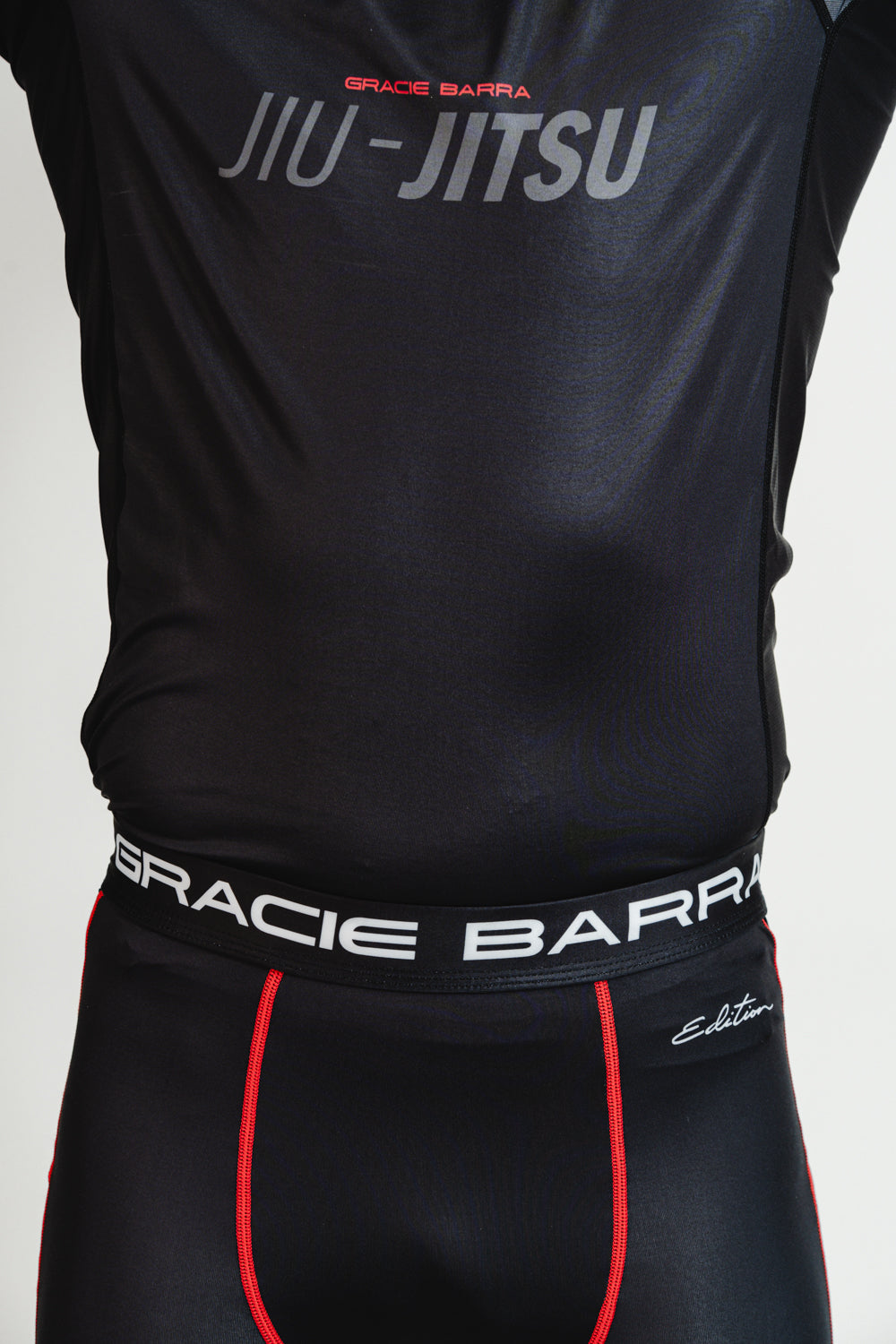 Calça de Compressão Equipe Combat Masculina - Preta