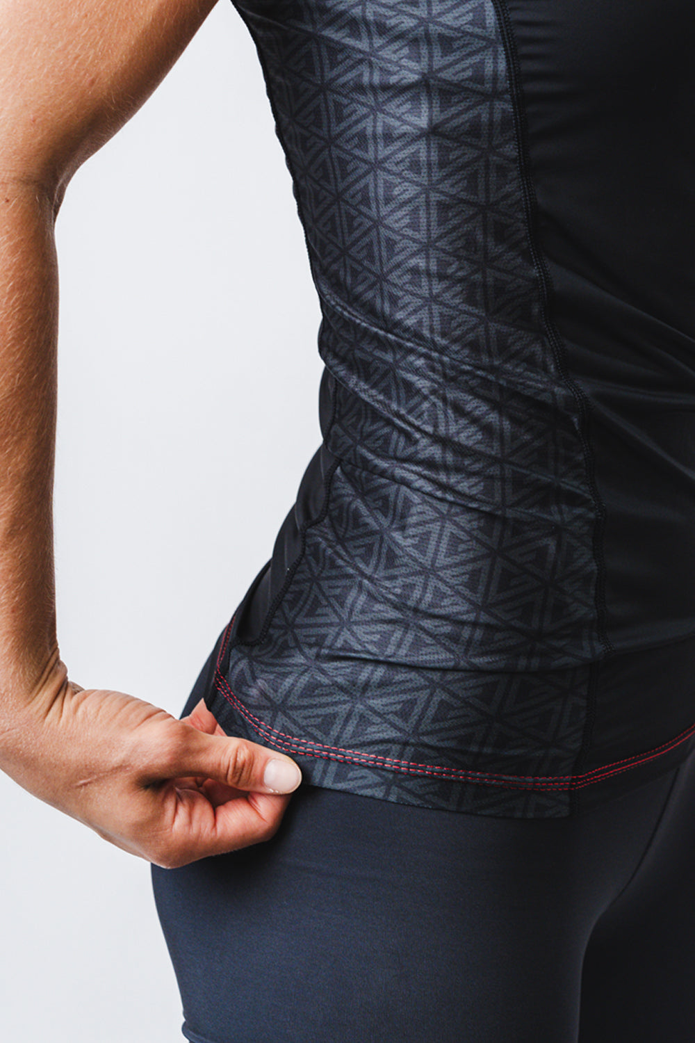 Rashguard Ranqueada GB Essentials Feminina - Preta