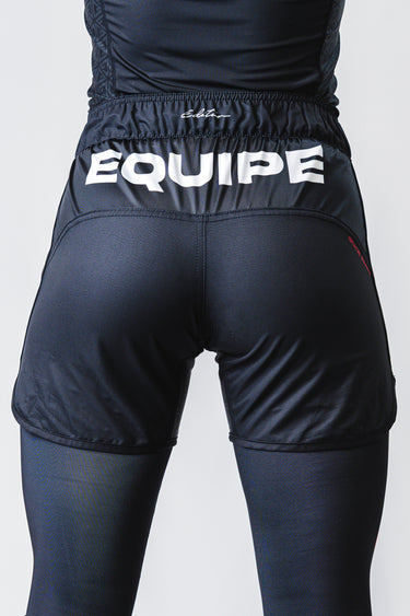 Short Feminino No Gi sem Velcro GB Essentials - Preto