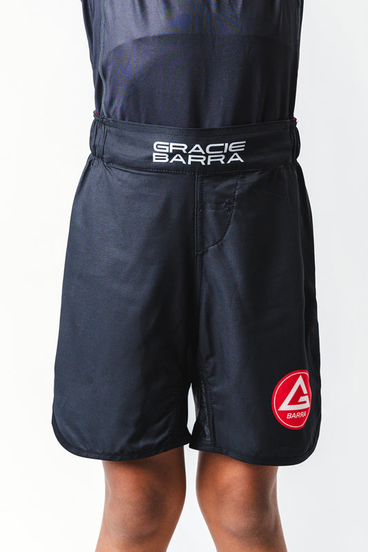 Bermuda Infantil No Gi sem Velcro GB Essentials - Preto