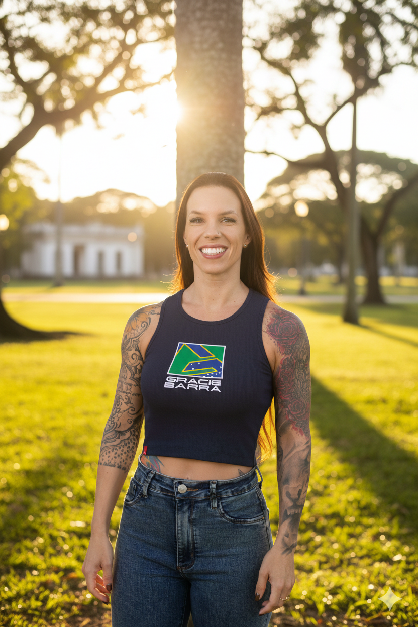 Regata Legado Bra V3 Feminina - Azul