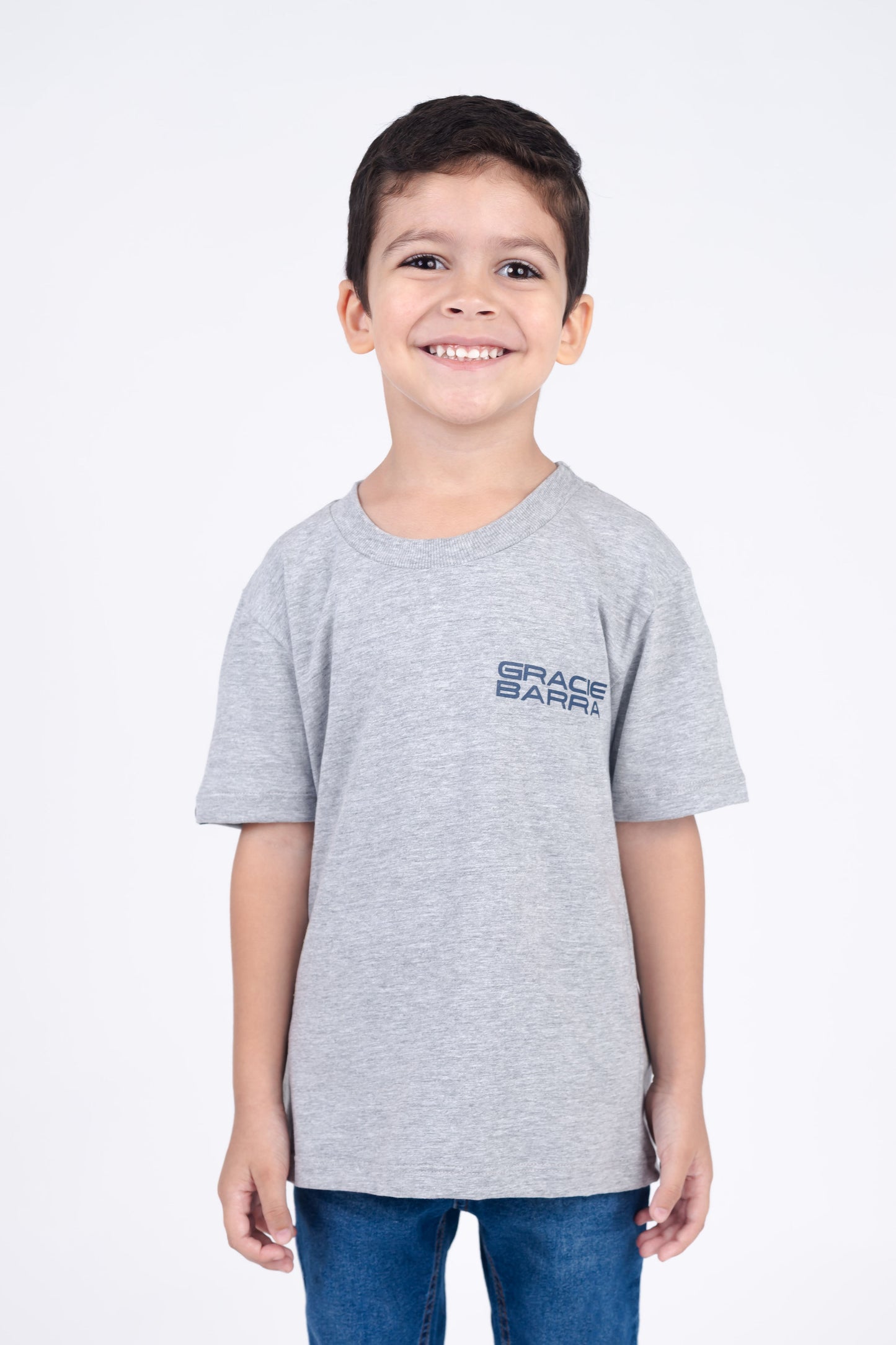 Camiseta Infantil GB Grip - Cinza