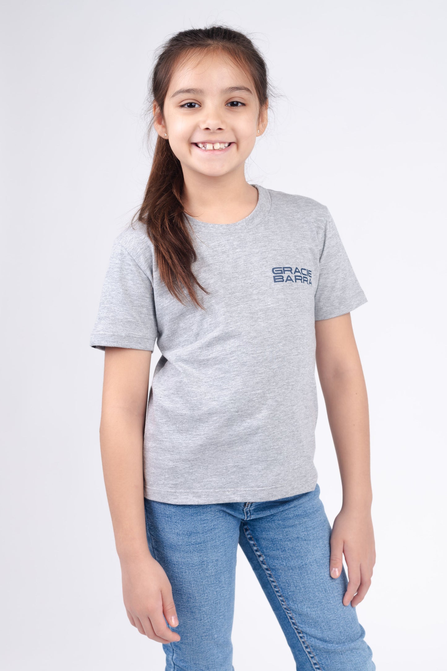 Camiseta Infantil GB Grip - Cinza