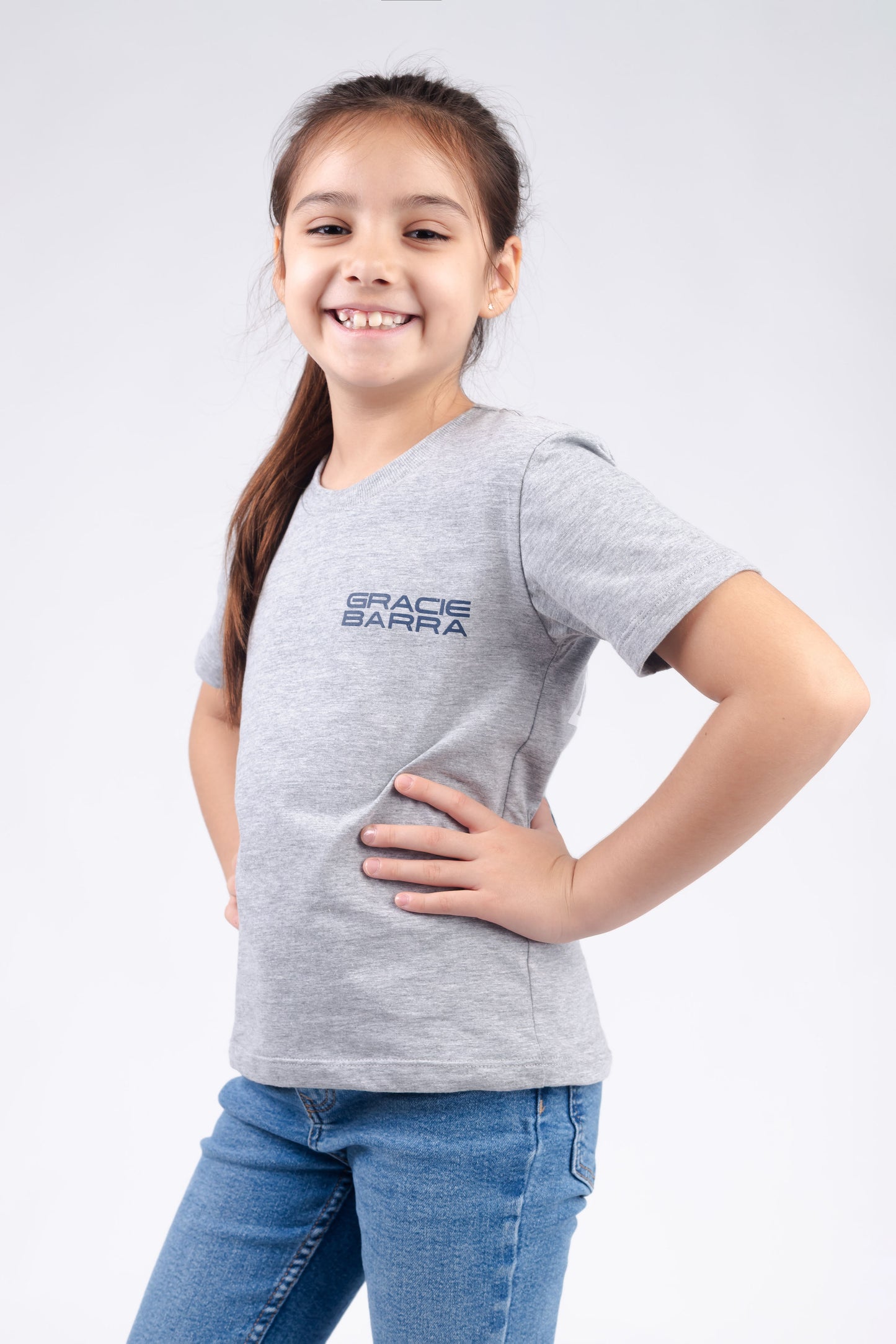 Camiseta Infantil GB Grip - Cinza