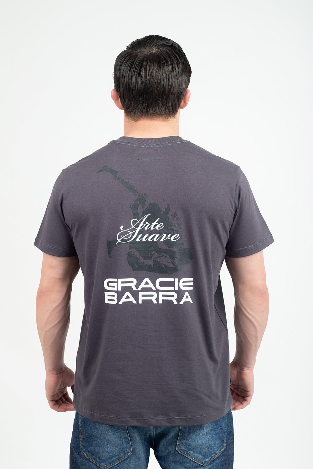 Camiseta Arte Suave V3 - Cinza