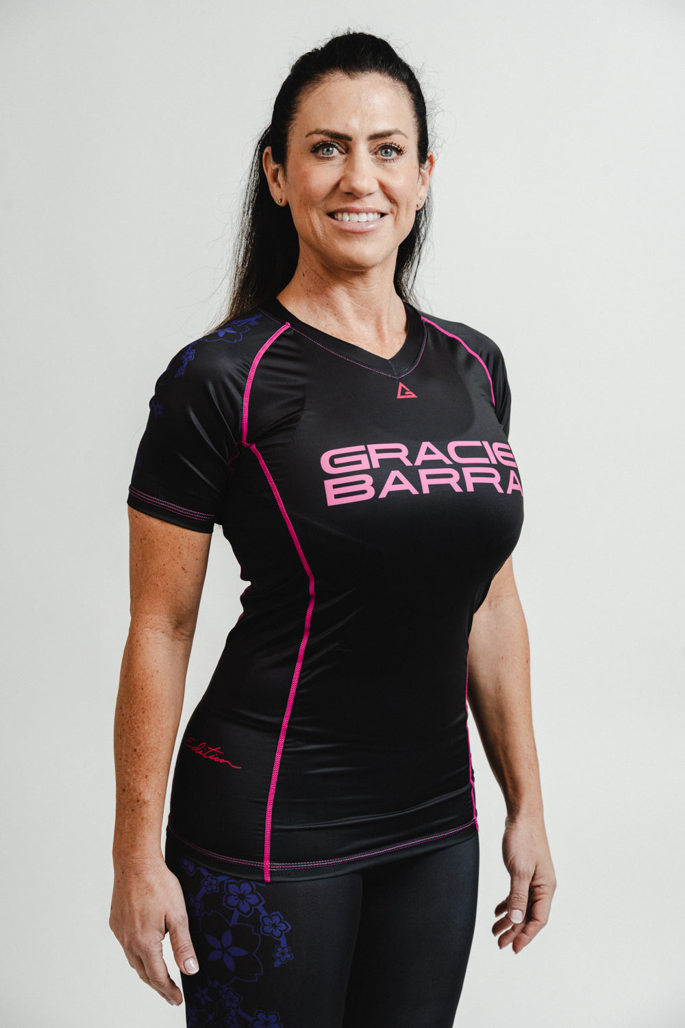 Rashguard Feminina GB Sakura - Preta