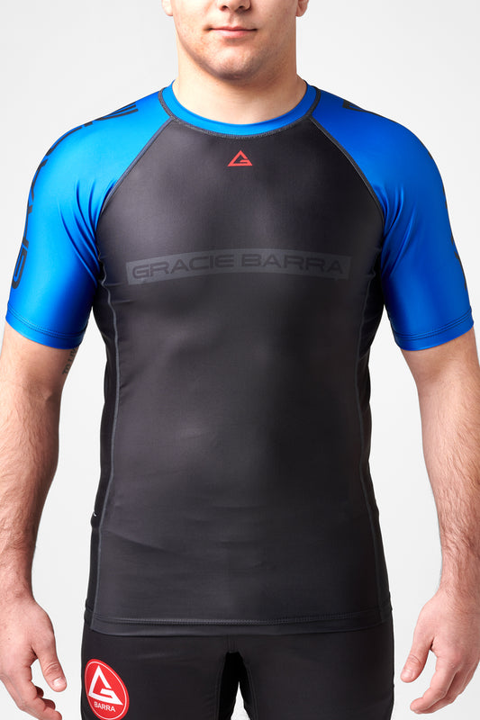 Rashguard Ranqueada M/C Unissex V3- Azul